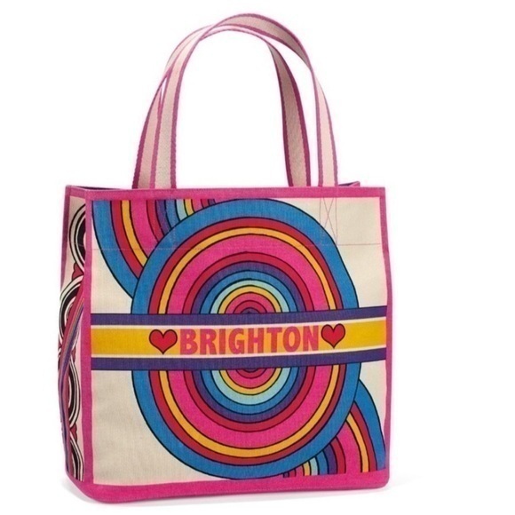 Brighton Rainbow Bright Tote GUC - Picture 1 of 16